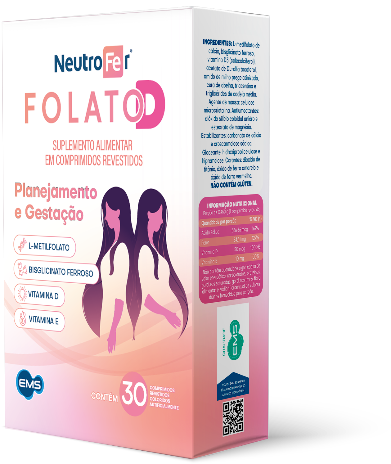 Neutrofer Folato D 30 comprimidos